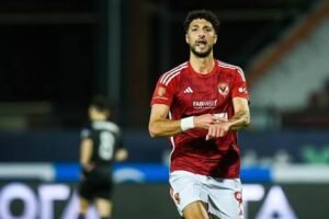 وسام أبوعلي لاعب الأهلي